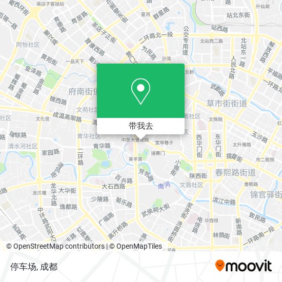 停车场地图