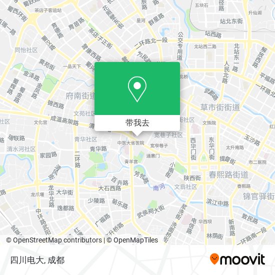 四川电大地图