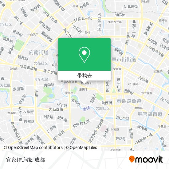 宜家结庐缘地图