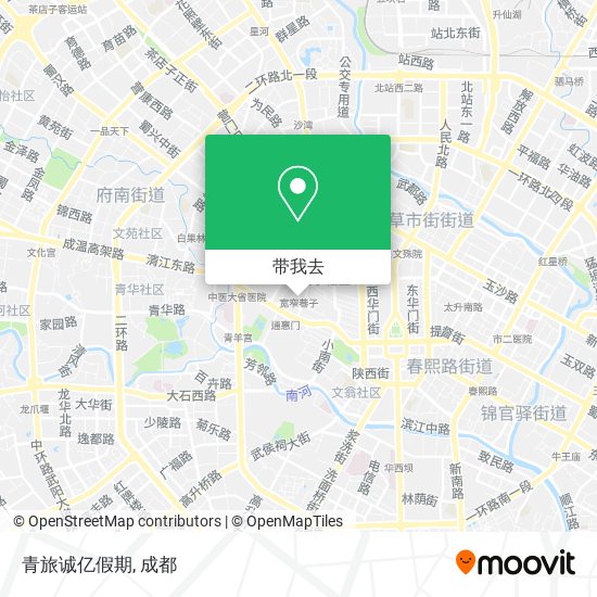 青旅诚亿假期地图