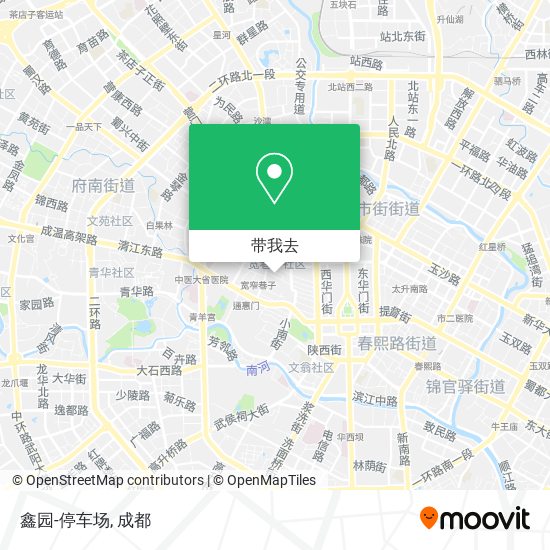 鑫园-停车场地图