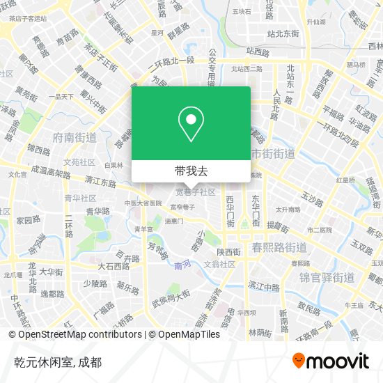乾元休闲室地图