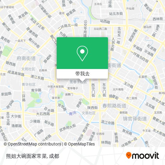 熊姐大碗面家常菜地图