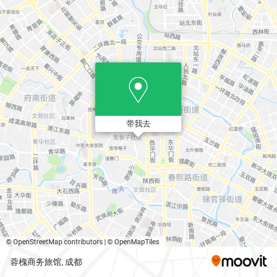 蓉槐商务旅馆地图
