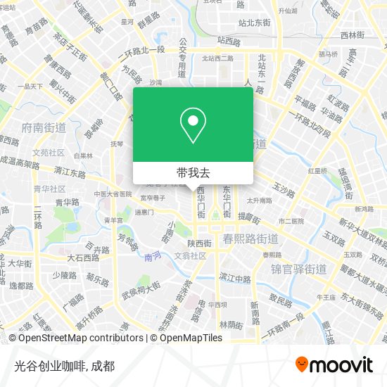 光谷创业咖啡地图