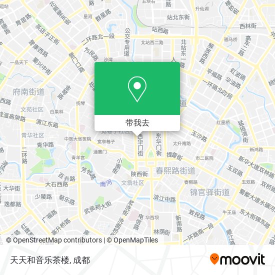 天天和音乐茶楼地图