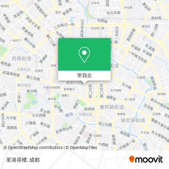 茗港茶楼地图