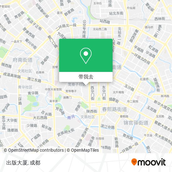 出版大厦地图