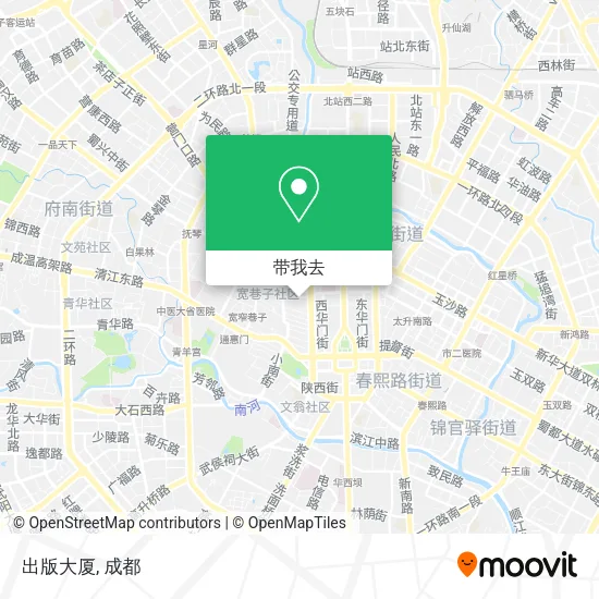出版大厦地图