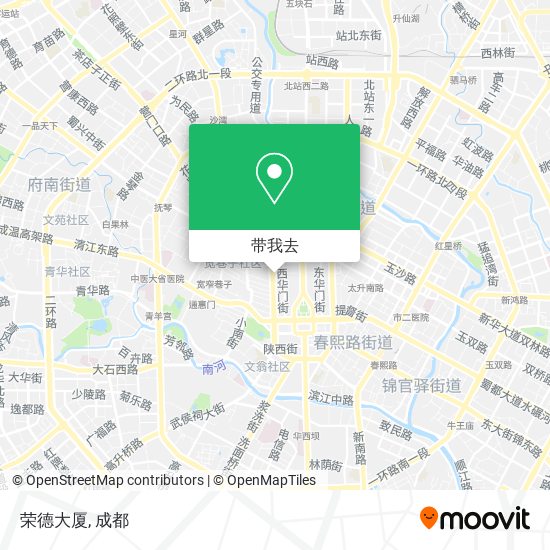 荣德大厦地图