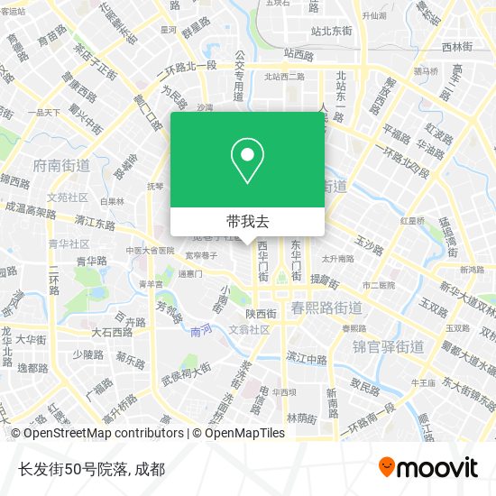 长发街50号院落地图