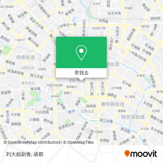 刘大姐副食地图