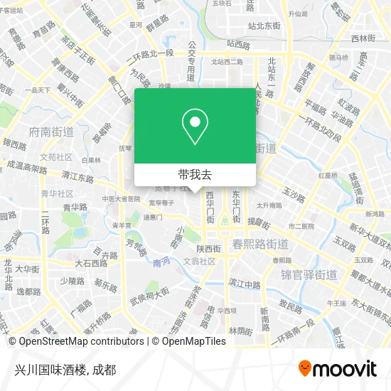 兴川国味酒楼地图