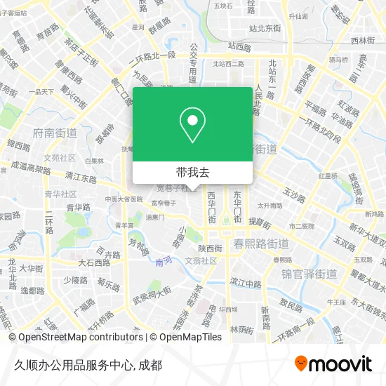 久顺办公用品服务中心地图