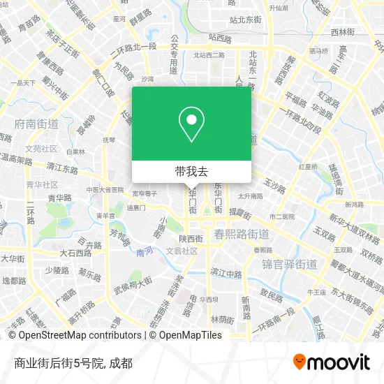 商业街后街5号院地图