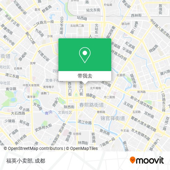 福英小卖部地图