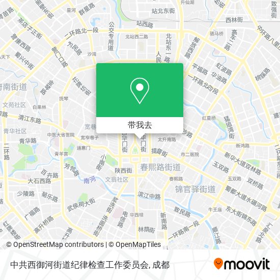 中共西御河街道纪律检查工作委员会地图