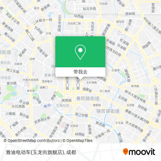 雅迪电动车(玉龙街旗舰店)地图