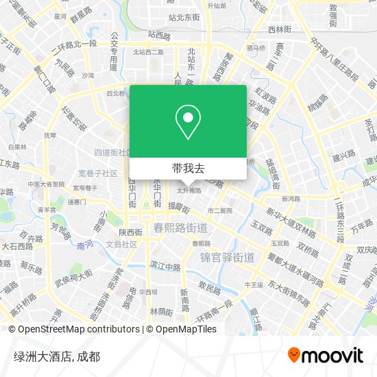 绿洲大酒店地图