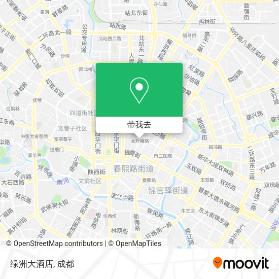绿洲大酒店地图