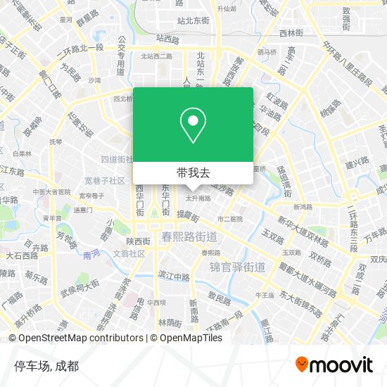 停车场地图