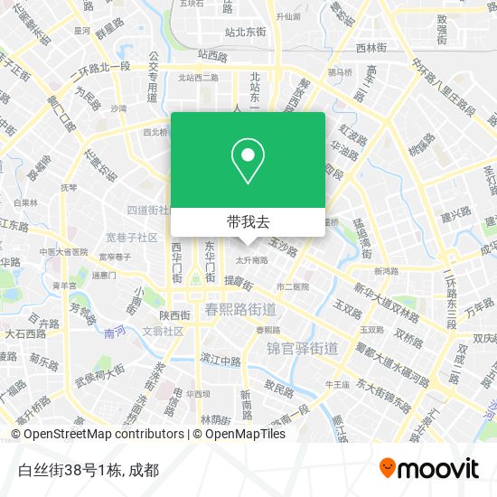 白丝街38号1栋地图