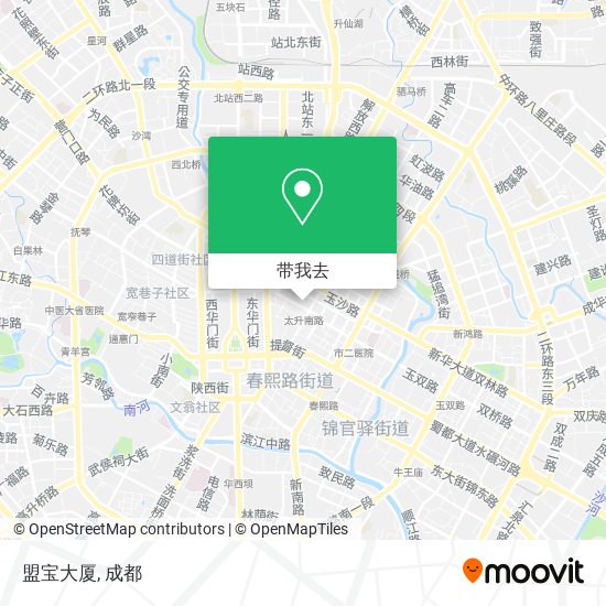 盟宝大厦地图