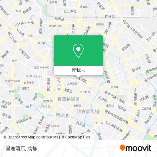 星逸酒店地图