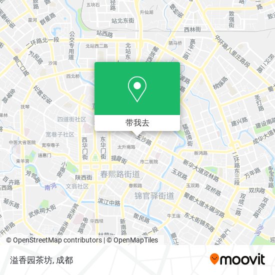 溢香园茶坊地图