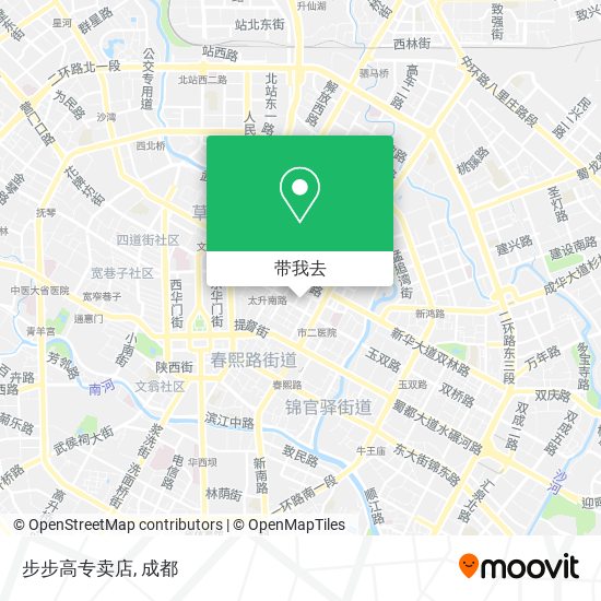 步步高专卖店地图