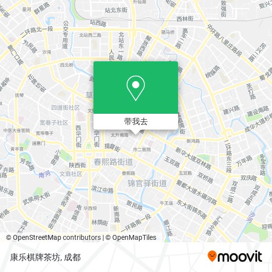 康乐棋牌茶坊地图