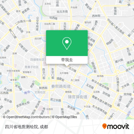 四川省地质测绘院地图