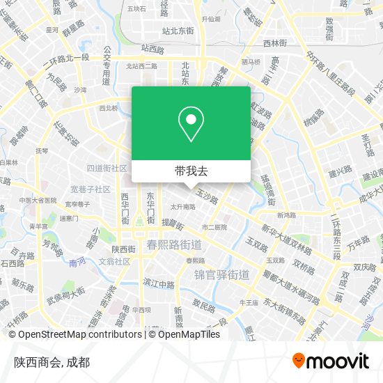 陕西商会地图