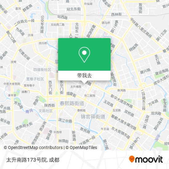 太升南路173号院地图