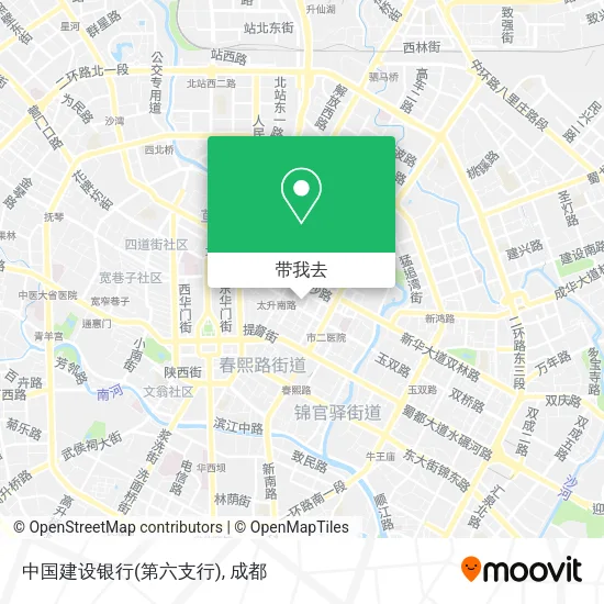 中国建设银行(第六支行)地图