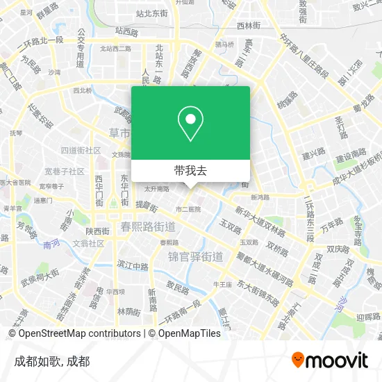 成都如歌地图