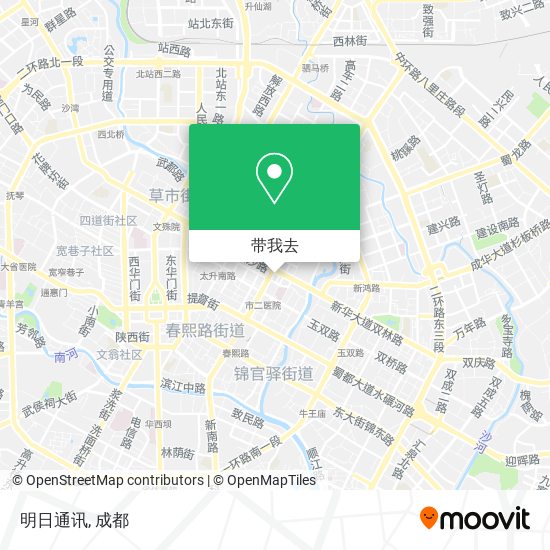 明日通讯地图