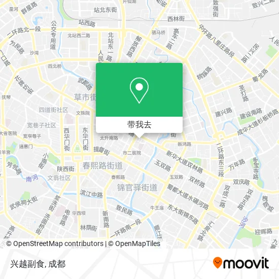 兴越副食地图