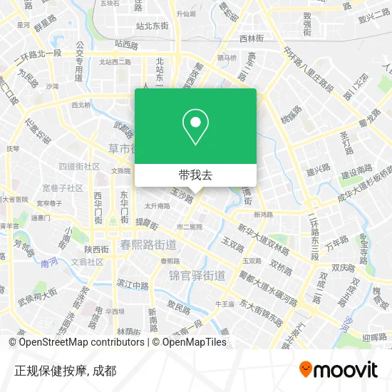 正规保健按摩地图
