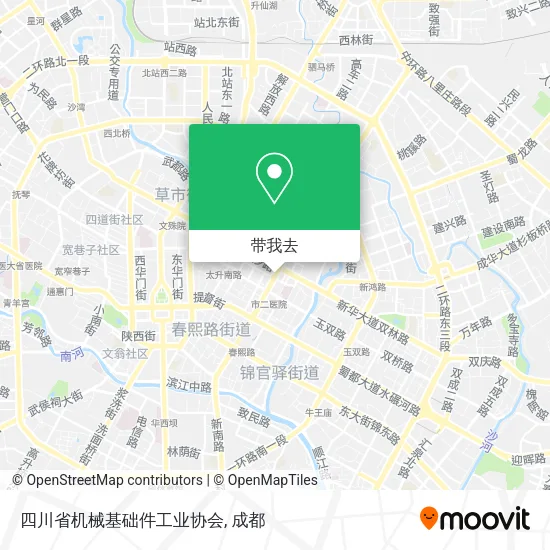 四川省机械基础件工业协会地图