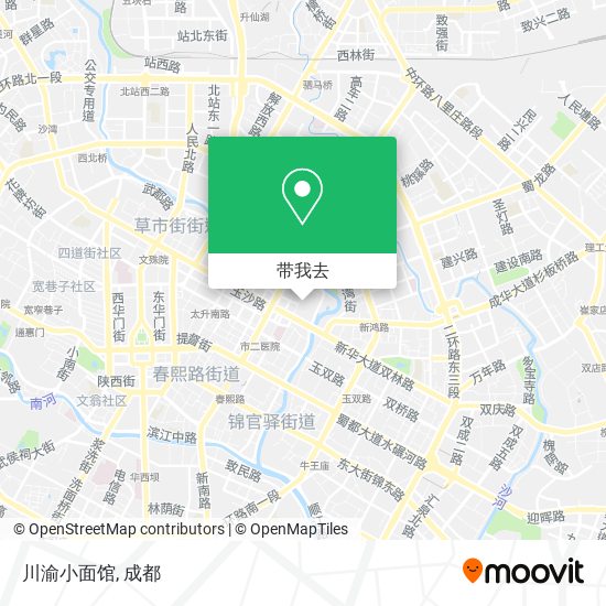 川渝小面馆地图