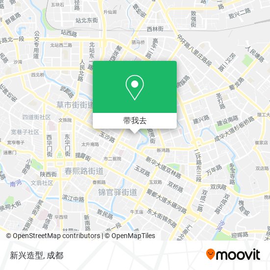 新兴造型地图