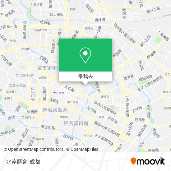水岸丽舍地图