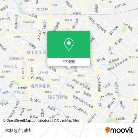 水林超市地图