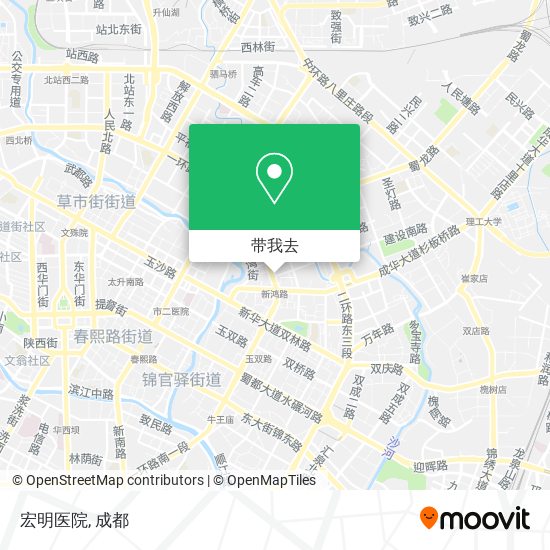 宏明医院地图