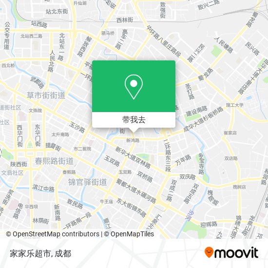 家家乐超市地图