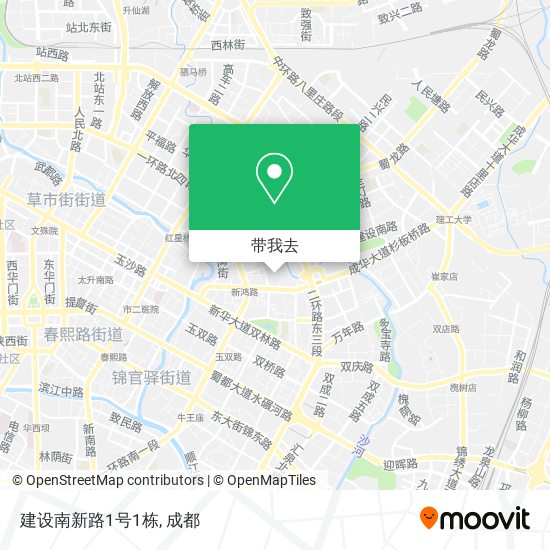建设南新路1号1栋地图
