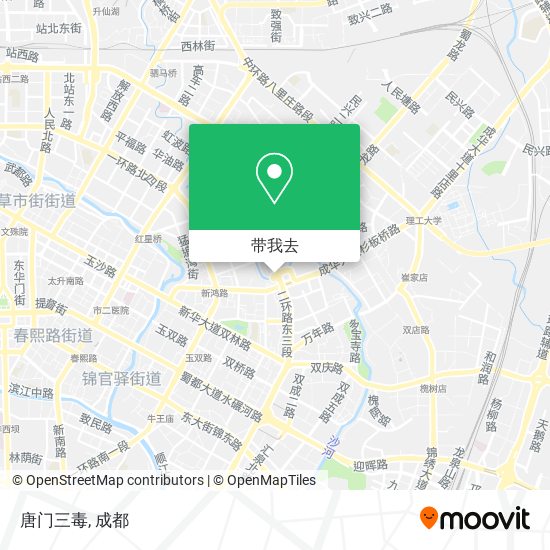 唐门三毒地图