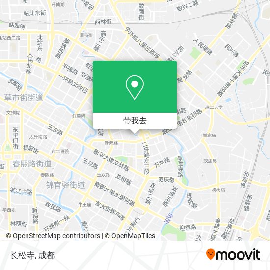 长松寺地图