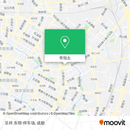 呈祥·东馆-停车场地图
